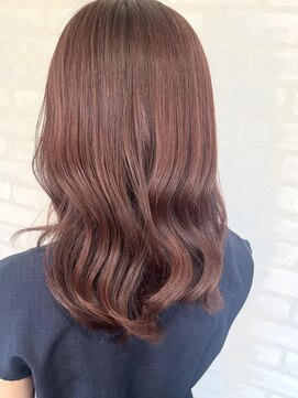 ルノン フィージュ(LUNON fieju) ピンクベージュ/髪質補修カラー/韓国ヘア