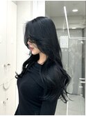 美な毛流れのレイヤーカット