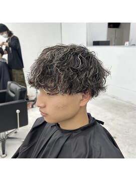 フロー 柏店 92(FLOW) 波巻きハイライトマッシュ