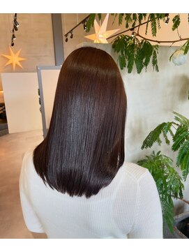 ルプラス(le place.) ナチュラルブラウン×水素トリートメント