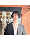 bosco【Ebe 】メンズくせ毛ショートボブ