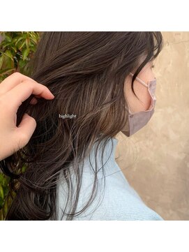 ヘアーメイク アンニコ(hair make an nico) インナーハイライト