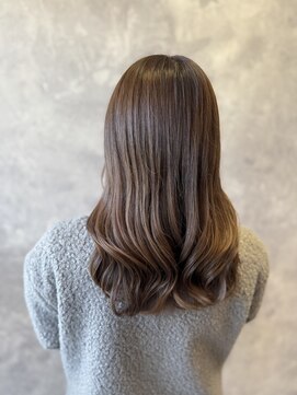 ザ ラブズ ラフズ ヘアー 本店(the loves laughs hair) ショコラベージュ/くすみベージュ/くせ毛風カール