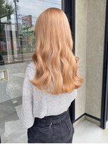 セントラル 三宮店(central)&nbsp;【神戸三宮】イメチェンホワイトブロンド外ハネボブ美髪