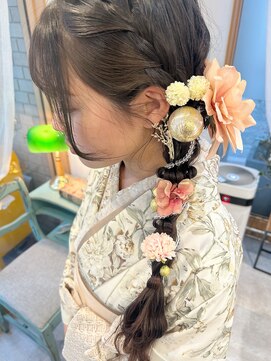 ソースバンダイ 万代(SOURCE) 卒業式ヘアセット