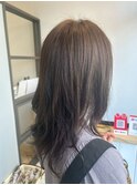 20代30代40代大人かわいいゆるふわ愛されアッシュブラウン