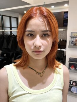 エルトレス(el tres)の写真/髪質改善カラーで髪のダメージも考えたデザインで透明感UP!明るい印象で理想の色味を楽しめます♪