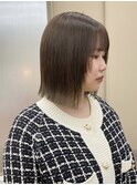 オリーブカラーボブミディアム20代 /akane
