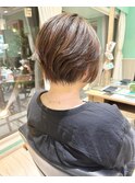 ワンカールで上品なショートボブ