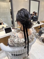 ロンドブルーム 天神大名店(Lond Bloom) 暗めカラー/ブリーチなしカラー/ヘアアレンジ/福岡/天神/20代