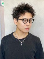 ネクストメンズ 表参道(NEXT men's)&nbsp;MEN’S HAIR/サーフカール/刈り上げセンターパート/渋谷