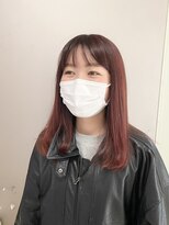 ピエドプールポッシュ(PiED DE POULE POCHE)&nbsp;ロング×warmcolor