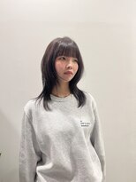 ゴウトゥデイシェアサロン 町田店(GO TODAY SHAiRE SALON)&nbsp;ハッシュカット、オリーブグレージュ