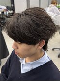 シースルーフェザー/フェザーパーマ/マッシュウルフ