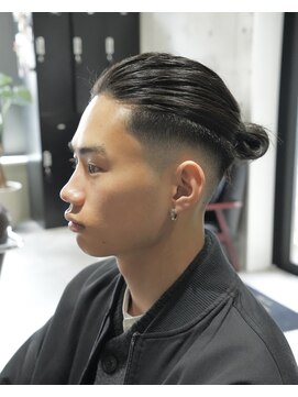 メッツ 原宿(METS) MEN'S/マンバン×スキンフェード/ロン毛