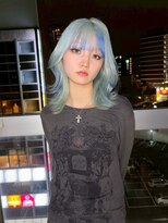 ロテサカエ(Lote.Sakae)&nbsp;着物ヘア/大人ガーリー/ダークアッシュ/似合わせカット/栄