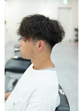 ブリードトウキョウ 亀戸店(BRYD TOKYO) ツーブロック刈り上げマッシュツイストスパイラル波巻きパーマ