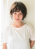 【juno】ナチュラル★外国人風ニュアンスパーマショート