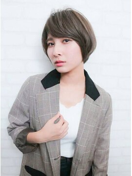 ヘアメイク シュシュ(Hair make chou chou) とろみマニッシュショートボブ【chou-chou 北林夏実】