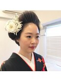 花嫁様お支度