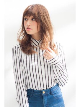 ユアーズ ヘア 恵比寿本店(youres hair) 小顔カット　菱形シルエット　ミディアム　レイヤーカット