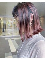 イェッカ(YECCA)&nbsp;筋感かわいいピンクパープル＊色落ち綺麗