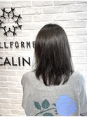暗めアッシュ