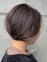 ソラ 表参道(SORA)&nbsp;【SORA見藤】チャコールグレージュ 襟足すっきりボブ