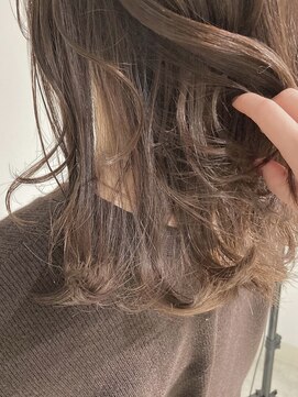 アース 三軒茶屋店(HAIR&MAKE EARTH) ナチュラルなミルクティーベージュ