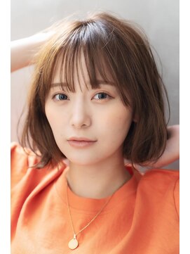 リル 7F 銀座(Rire) 【Rire-リル銀座-】ハネ感のあるシースルーボブ☆