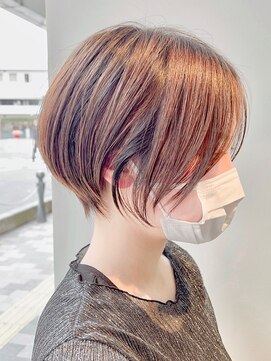 シンク(THYN°C) 丸み×くびれ透け感ショート
