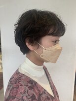 ヌーフェム(nuu fem)&nbsp;ショートパーマニュアンスパーマ毛先パーマ