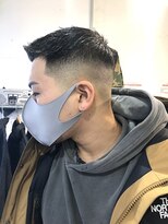 グッドプレイスアンドシング(Good Place&thing)&nbsp;メンズ刈り上げ短髪スキンフェードクルーカットバーバースタイル