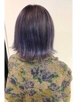 ランダ(LANDA.)&nbsp;パープル×切りっぱなしボブ