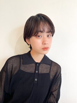 メモリーズ 銀座(Memories) 黒髪ピュアなショートと前髪パーマ◎