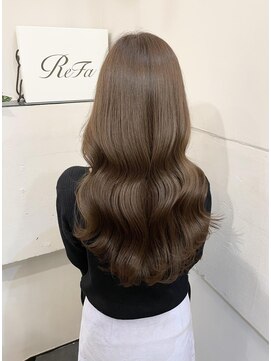 キャンバス バイ ネオリーブ 横浜西口(Canvas by neo.) 柔らかベージュ韓国レイヤーカットくびれロング【横浜】