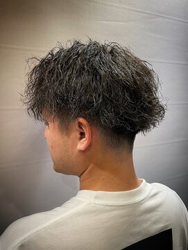 ヒロギンザ 青山店(HIRO GINZA) ハイライト/マッシュパーマ/ウルフ/アッシュブラック/波巻き