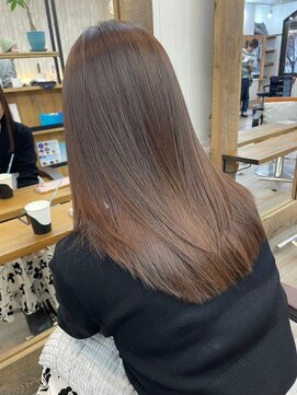 ネウィ 国分寺(newi) ミディアムレイヤー艶髪/美髪スタイル