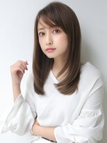 アンフィニー 銀座(ANFINI)&nbsp;東京　銀座　東銀座　髪質改善　セミロング　艶髪　内巻き