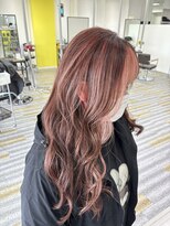 アフューズバイストゥー(Vfuse by StueW)&nbsp;おピンク×ハイライト[倉敷][岡山][倉敷美容室][岡山美容室]