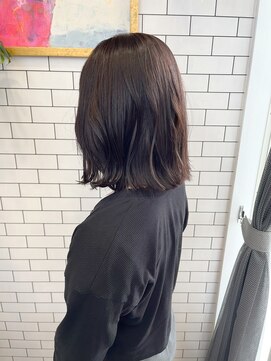 リール(THE RIRE.) ＊THE  RIRE.  切りっぱなしボブ×ショコラブラウン＊