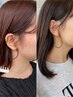 *鈴木まりこ限定*切りっぱなしボブカット＋ベージュカラー