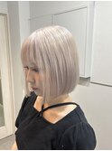 【ホワイト×プツッとボブ/ケアブリーチ】SAKI