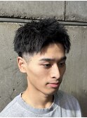 刈り上げスパイキーショート