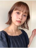 【green表参道】王道切りっぱなしボブ