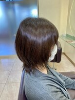 松本平太郎美容室 土浦パートワン(PART1)&nbsp;大人ウルフくびれスタイル　30代40代50代60代　土浦