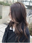 韓国 ブリーチなし ダブルカラー ショコラブラウン 成城