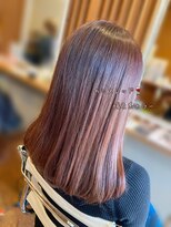 ピールアーク(peal ark)&nbsp;カシスレッド透明感抜群こなれ大人可愛いピンクへア