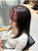 ブラック×無敵ピンクフェイスフレーミング