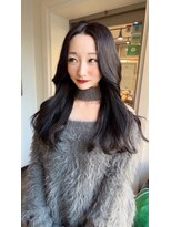 ロンドルピナス 小倉(Lond Lupinus) 顔型別ヘアスタイル特集 /チェリーブラウン /ミニウルフ